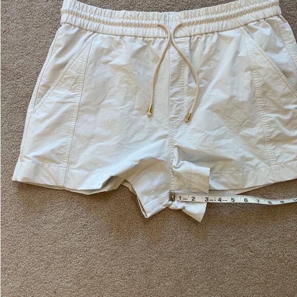 J.Crew High Rise 3" Pull-On White Utility Shorts Size Large Nautical Fisherman - Picture 9 of 9